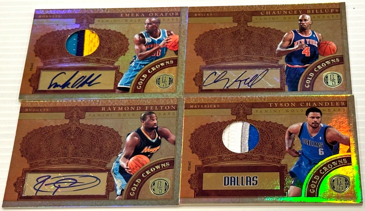 2010-11 Gold Standard Gold Crowns full set Curry Auto, Kobe & LeBron Patch (1) - Picture 12 of 15