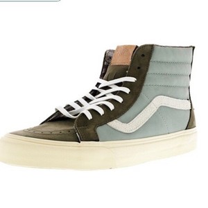 vans sk8 hi mujer verdes