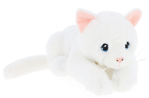 Kielspielzeug Keeleco Kuschel Katze Kätzchen Plüschtier Kuscheltier 22 cm grau weiß Ingwer schwarz - Bild 10 von 11