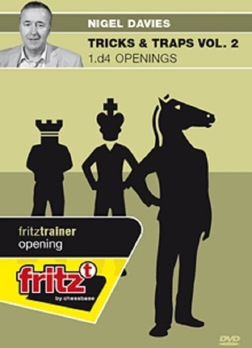 Fritz Trainer DVD: Tricks & Traps Vol. 2: 1.d4 Openings by Nigel Davies. New. - 第 1/1 張圖片