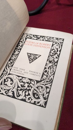 Stevensons Poems 1900 Good/VG - Picture 9 of 10