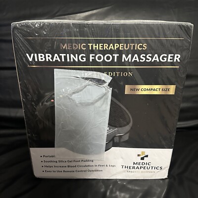 medic therapeutics vibrating foot massager Professional Digital Shiatsu Vibrating Foot Massager w/ Heat — Medic  Therapeutics main image 0