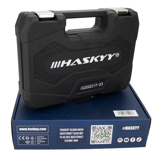 1/2" Steckschlüssel Vielzahn Nuss Satz Außen Innen Stecknüsse 8-36mm Set 21 tlg - Bild 5 von 5