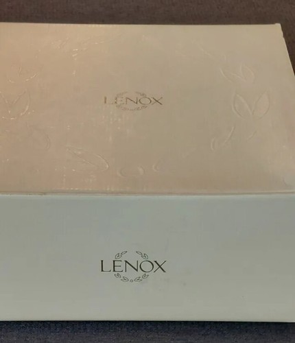 ⭐️LENOX Solitaire 5-pc Ivory & Platinum Place Setting (NIB) (F3 - Picture 2 of 12