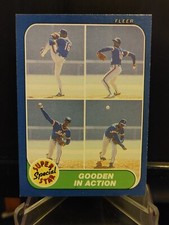 Dwight Gooden 1986 Fleer #626 - New York Mets