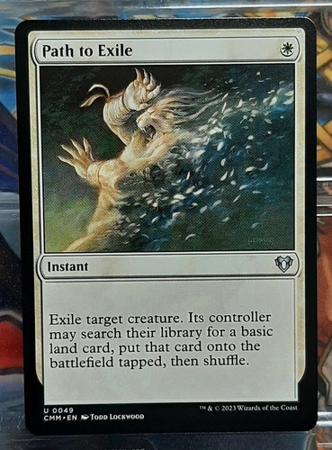 Magic - Path to Exile/Weg ins Exil - Uc/Spontanzauber - Commander Masters -EN/NM - 第 1/3 張圖片