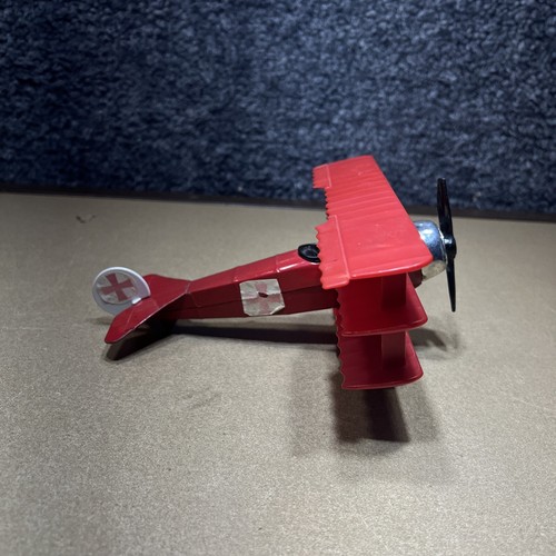 Tootsie Toy DR-1 TRI-PLANE Made in U.S.A. 9" Metal & Plastic (NB-34) - Picture 2 of 11
