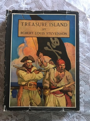 TREASURE ISLAND ROBERT LOUIS STEVENSON 1947 HARDCOVER WITH DUST JACKET - Picture 7 of 15