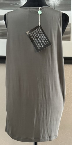 DIESEL BLACK GOLD Aztem Maglietta Olive Green Tank New With Tags Size Small - Picture 5 of 5