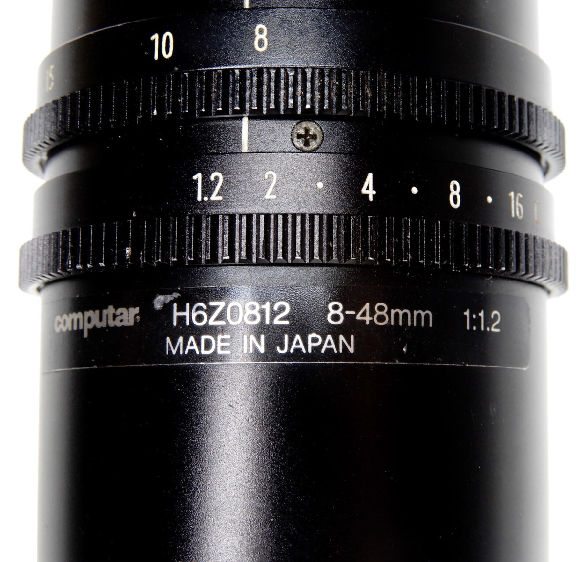 computar 8-48mm f1.2 cマウント Computar H6Z0812 Zoom Lens 8-48mm 1 1.2 for sale online | eBay