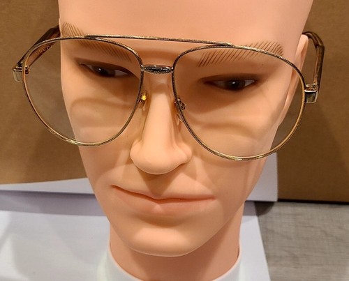 Gucci Mens Embroidered Gold Glasses TCT10BM7GJ - Picture 14 of 23