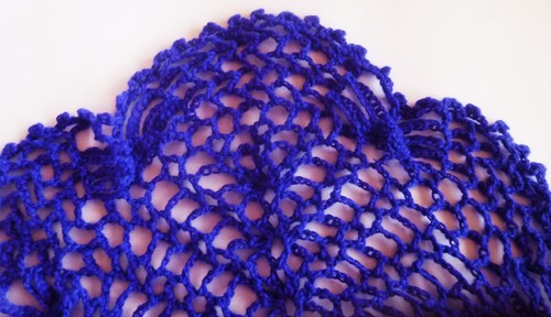 Dreieckstuch Häkelanleitung, PDF Schaltuch, Tuch häkeln mit Bordüre, DIY Bandana - Bild 8 von 9