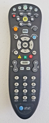 At&t U-Verse Universal Remote Control for ATT S10-S1 S10-S2 S10-S3 S10 ...