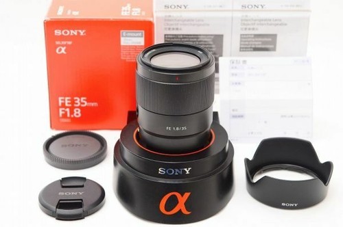 Sony Sony FE 35mm F1.8 SEL35F18F Original box Accessories 22041209 | eBay