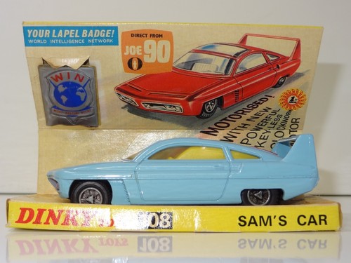 DINKY 108 JOE 90 SAMS CAR - powder blue issue with badge (395) - Picture 9 of 12