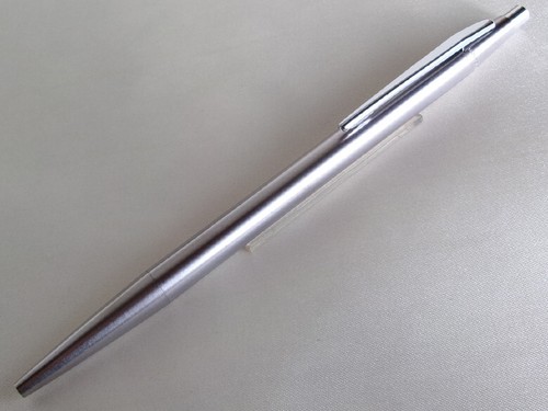 Montblanc Noblesse Ballpoint Pen Steel Matte Finished Logo Carved