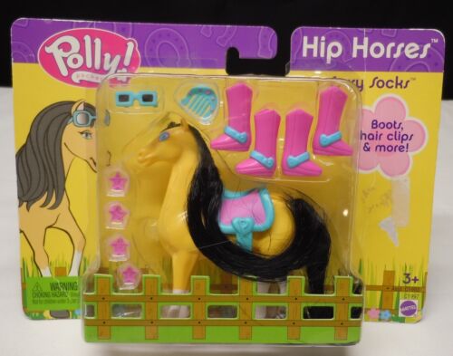 Mattel Polly Pocket Hip Horses Sassy Socks Figur #C1997 2003 MOC - Bild 2 von 11