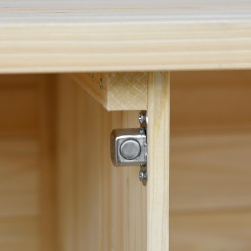 Outdoor Kitchen Island Rolling Bar Cart & Storage Cabinet Outdoor Grill Table - Picture 14 of 21