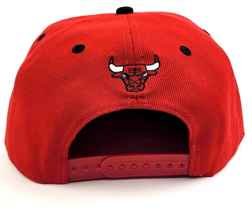 Cappello Berretto NBA Chicago Bulls Ultra Game Uomo Snapback Regolabile Rosso Nuovo - Foto 3 di 12