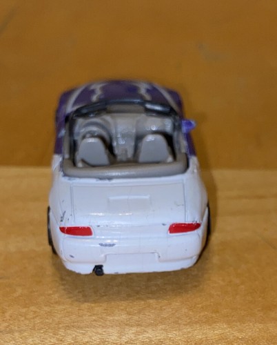 Vintage MotorMax #6001 BMW Z3 Convertible 1:64 Diecast Purple-White Original Old - Picture 5 of 7
