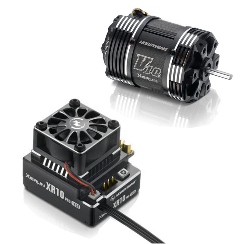 160A Pro Sensorojo sin escobillas Hobbywing XR10 ESC V10 G3 6.5T Motor Combo Para 1 10 160A Pro Sensorojo sin escobillas Hobbywing XR10 ESC V10 G3 6.5T Motor Combo Para 1 10