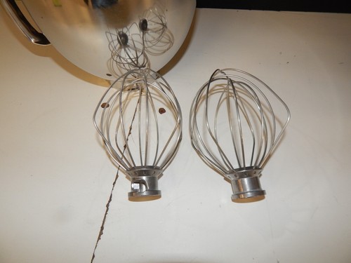 KITCHENAID 5 QUART Inossidabile Terrina & Due Wisks (TJD11) - Picture 2 of 6