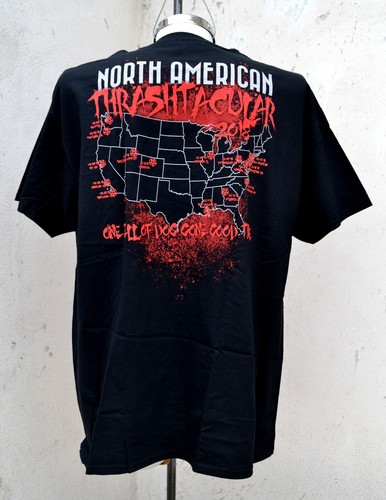 Camisa Exodus Thrashtacular 2018 mercancía oficial con licencia talla XL - Imagen 2 de 9