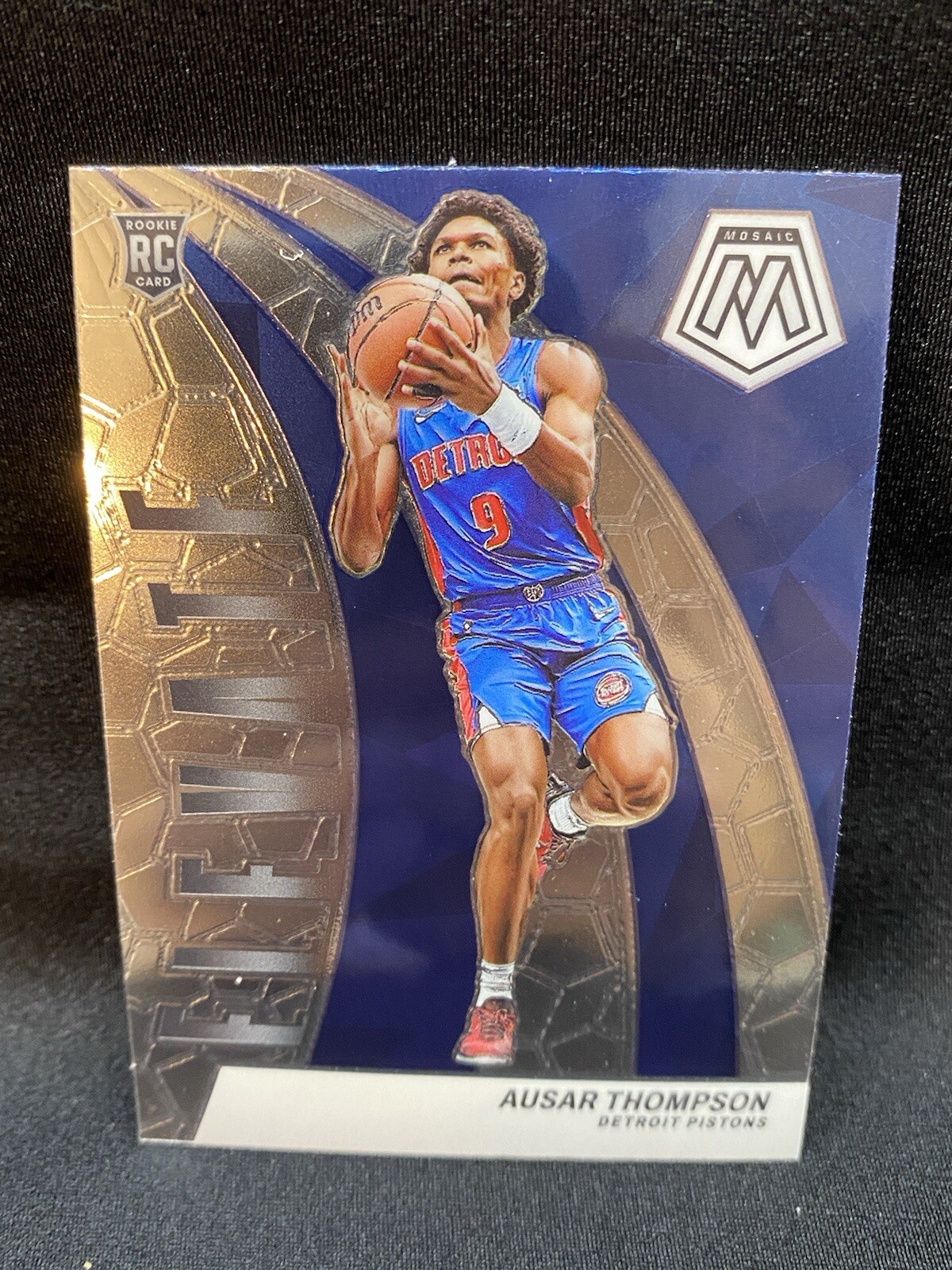 2023-24 Mosaic SILVER PRIZM SP Elevate ROOKIE CARD Ausar Thompson RC Pistons