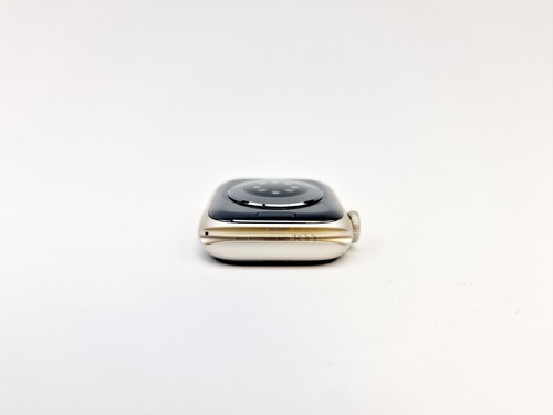 Apple Watch Series 7 A2476 41mm Cellular Starlight S Niebieska bransoletka Klasa C - Zdjęcie 9 z 12