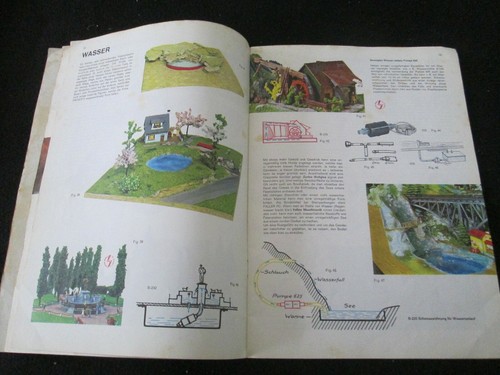 1973-1976 Faller Catalog 841D German Brochure Train Accessory Landscape Bridges - Picture 5 of 9