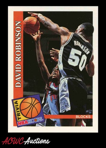 1993-94 Hoops #481 David Robinson - Picture 1 of 2