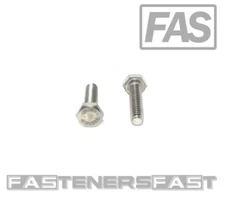 (25) 1/4-20X1" Stainless Steel Hex Cap Screws FT Hex Bolts Fast Free Shipping