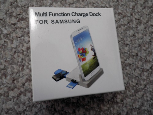 CHARGING DOCK & CARD READER FOR SAMSUNG MOBILE PHONES (NEW & UNUSED) - 第 1/4 張圖片