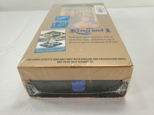 The King and I VHS Tape & Soundtrack On Cassette Golden Anniversary Edition NEW - Picture 8 of 8