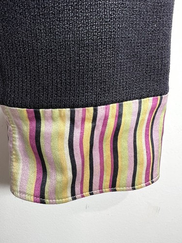 VINTAGE ST. JOHN MARIE GRAY SWEATER KNIT JACKET Y2K 2000s CLASSY CHIC 6 - Picture 8 of 11