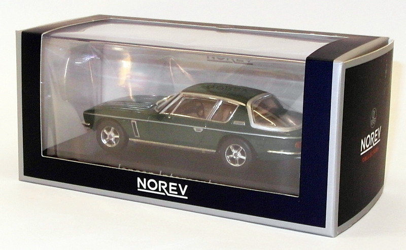 Norev 1 43 Scale Modell voiture 270250 - 1976 Jensen Interceptor - Dark Grün Norev 1 43 Scale Modell voiture 270250 - 1976 Jensen Interceptor - Dark Grün