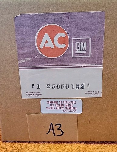 A3•Vintage AC Speedometer Odometer Headunit 1982 Buick Regal #25050182 NOS - Picture 7 of 8