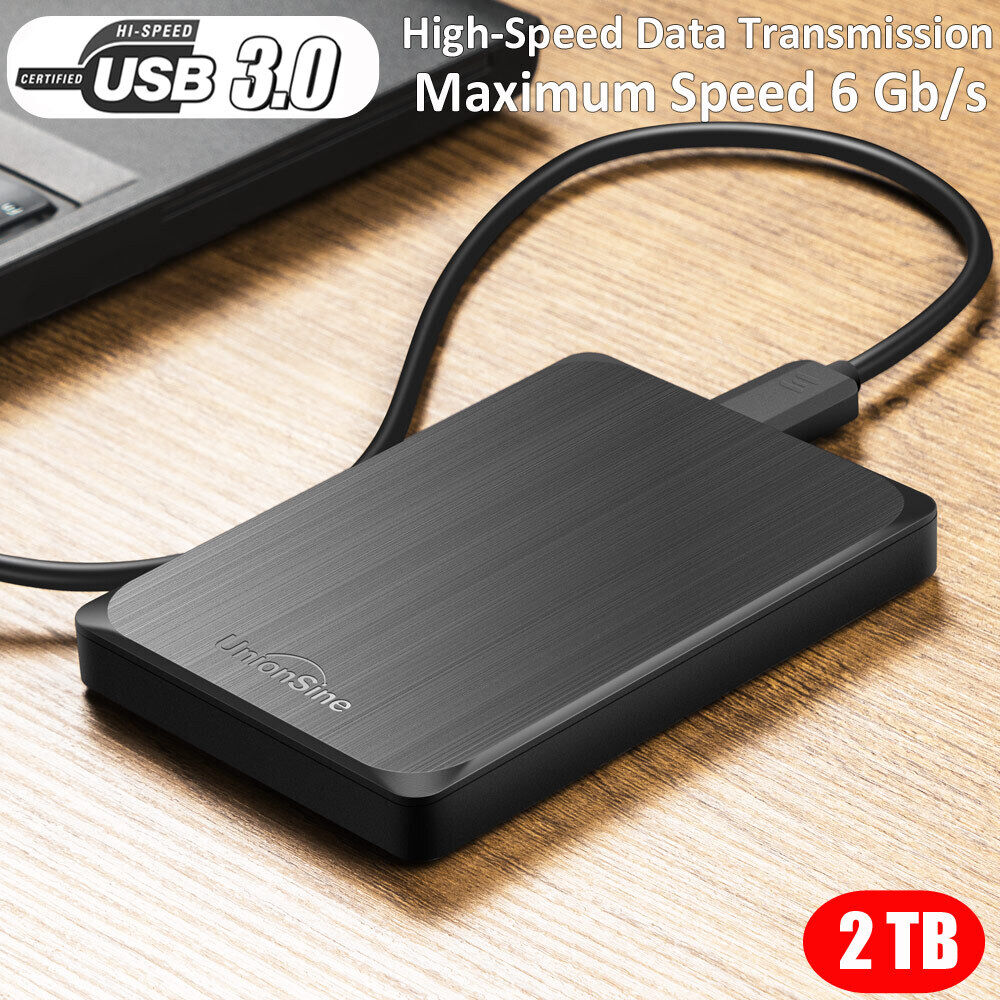 External USB 3.0 Hard Drive Laptop Storage HDD 500GB 1TB for Mac