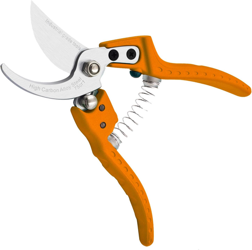 Professional Orange Garden Pruners, Tree Trimmers, Bypass Secateurs, Hand Pruner - Picture 4 of 12
