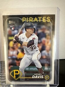 2024 Topps Series 1 Henry Davis Rookie RC (Pittsburgh Pirates) #295