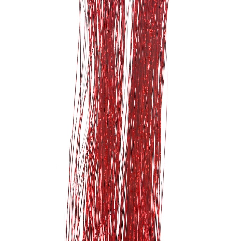 Tinsel Hair Synthetic Extensions Flareing Accessories Tinsel Glitter