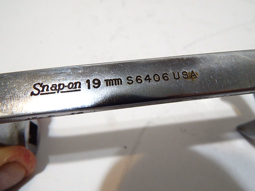 LLAVE DE AJUSTE DE VÁLVULA A PRESIÓN S6406 19 MM - Imagen 2 de 3