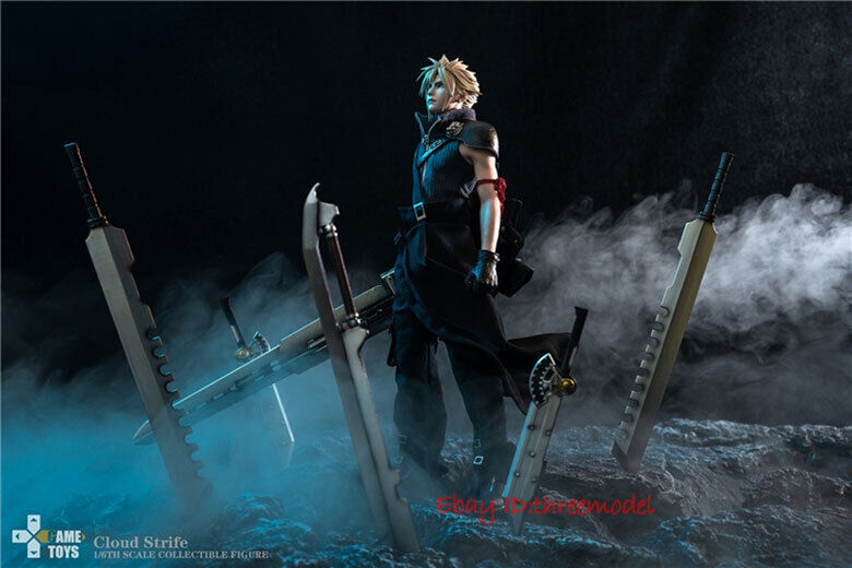 GAMETOYS 1/6Scale GT-006A FF7 Cloud Strife Action Figure In GAMETOYS 1/6Scale GT-006A FF7 Cloud Strife Action Figure In
