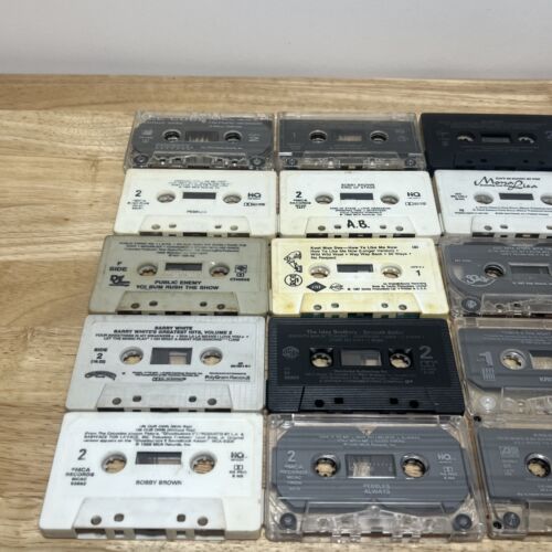Lot Of 20 Hip Hop / Rap R&B Cassette Tapes ONLY Rare Rap Hip Hop 80s 90s - Picture 2 of 17