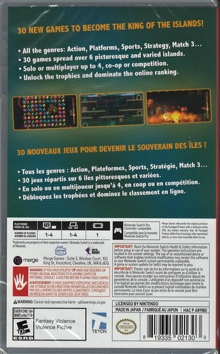 30 in 1 Game Collection NSW (Brand New Factory Sealed US Version) Nintendo Switc - Bild 2 von 2