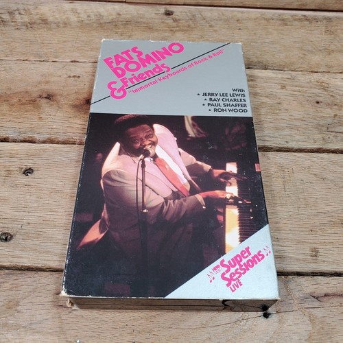 Fats Domino and Friends - Immortal Keyboards of Rock & Roll VHS 1986 RARE - Picture 1 of 4