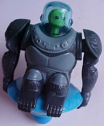 MEGAMIND 2010 McDonalds Toys Bulldog Snapper Voice Distorter Brainbot Minion - Picture 4 of 13
