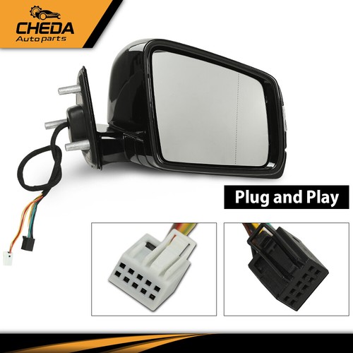 Black Right Mirror Passenger Side Fit For Mercedes-Benz ML350 GL450 2010-2012 - Picture 4 of 12