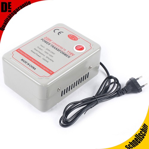 Nuovo convertitore di tensione step-down 230V a 110V trasformatore convertitore convertitore - Foto 20 di 25