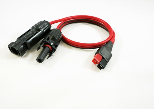 El cable de carga solar de 18 pulgadas se adapta a los conectores ANDERSON POWERPOLE, JACKERY, 45A - Imagen 6 de 6